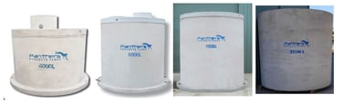 Precast Portable Concrete Tanks